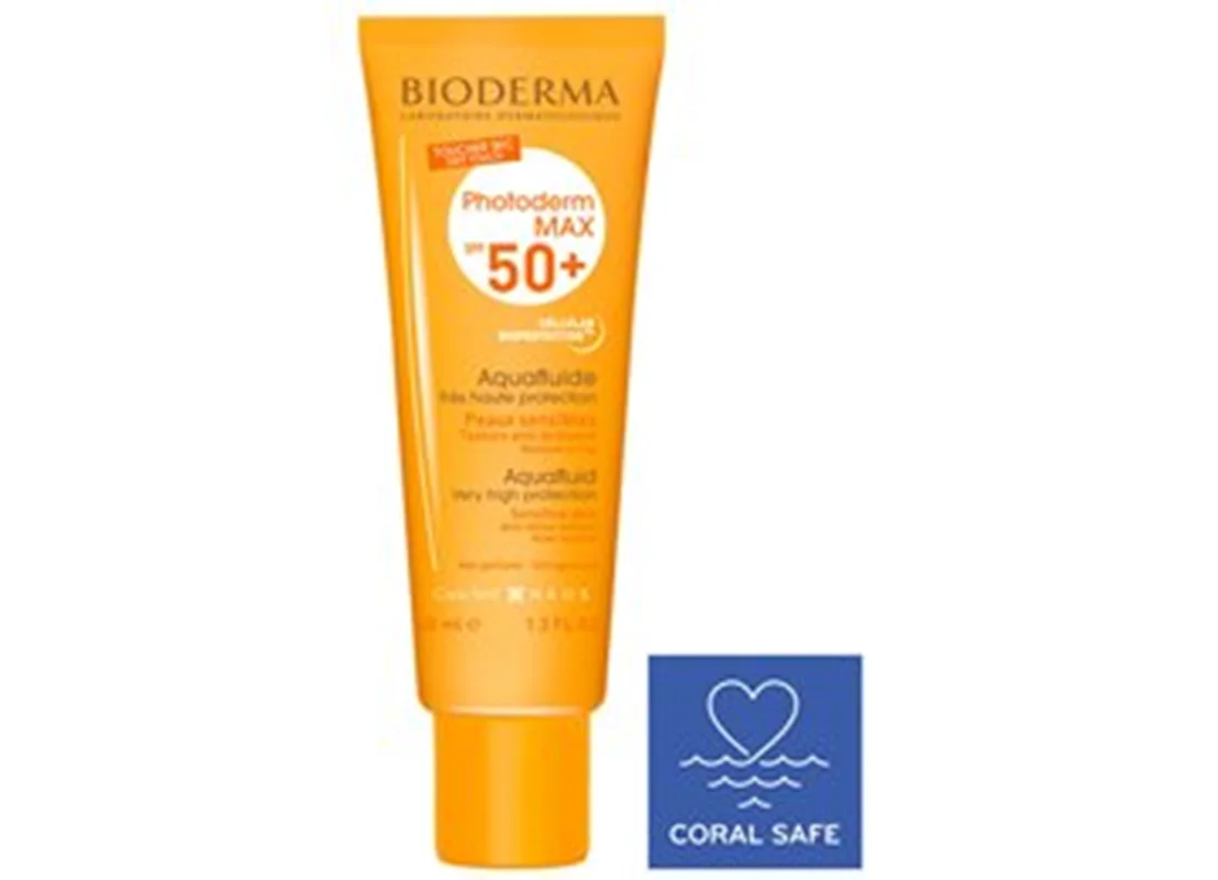 ضد آفتاب فتودرم مکس آکوا فلوئید SPF50 ( بی رنگ )Photoderm Max Aqua fluid Sunscreen SPF50