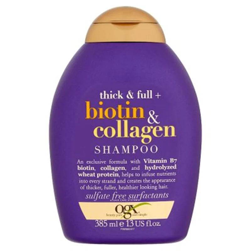 شامپو بیوتین کلاژن اوجی ایکسOGX Thick & Full Biotin & Collagen Shampoo