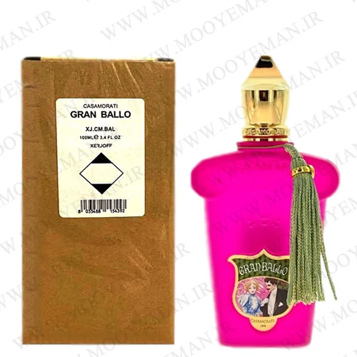 عطر اورجینال بی جعبه زرجوف کازاموراتی گران بالوCasamorati Xerjoff Gran Ballo tester Eau De Perfum 100 ml for women