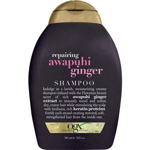 شامپو آواپوهی اوجی ایکس OGX Shampoo, Repairing Awapuhi Ginger