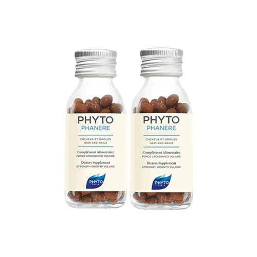 پک دوتایی مکمل فیتو | تقویت کننده مو و ناخن و پوست Phyto Phytophanere (120 Caps)