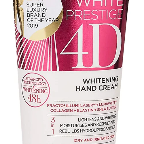 کرم دست سفید کننده 4D اولاین Eveline White Prestige 4D