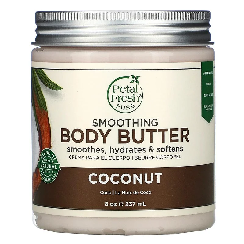 کره بدن نارگیل پتال فرش Petal Fresh Coconut Body Butter حجم 237 میلی لیتر